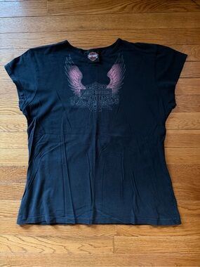“Vintage” Sacramento Harley-Davidson Black T-Shirt